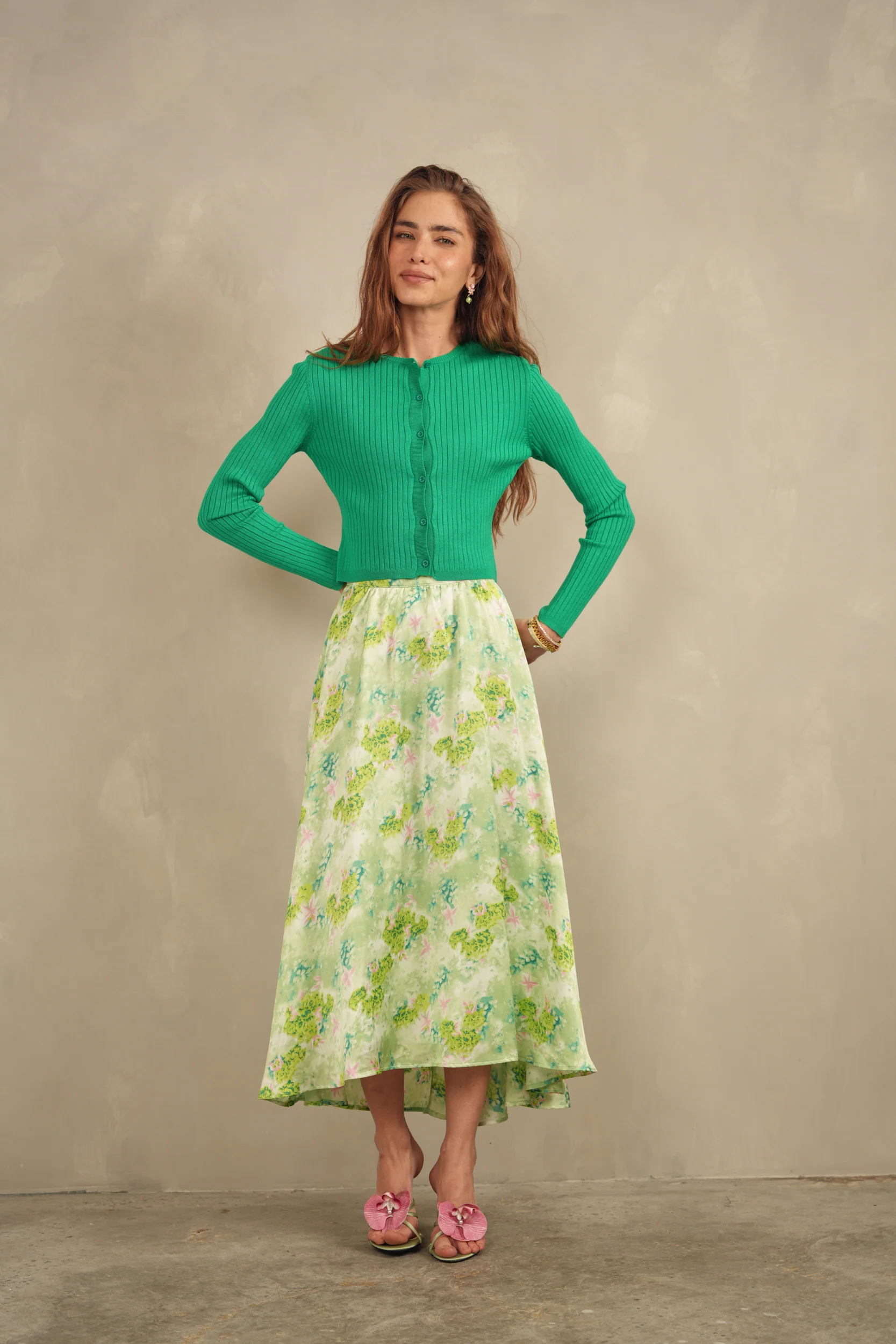 Flowy High-Low Skirt - Image 6