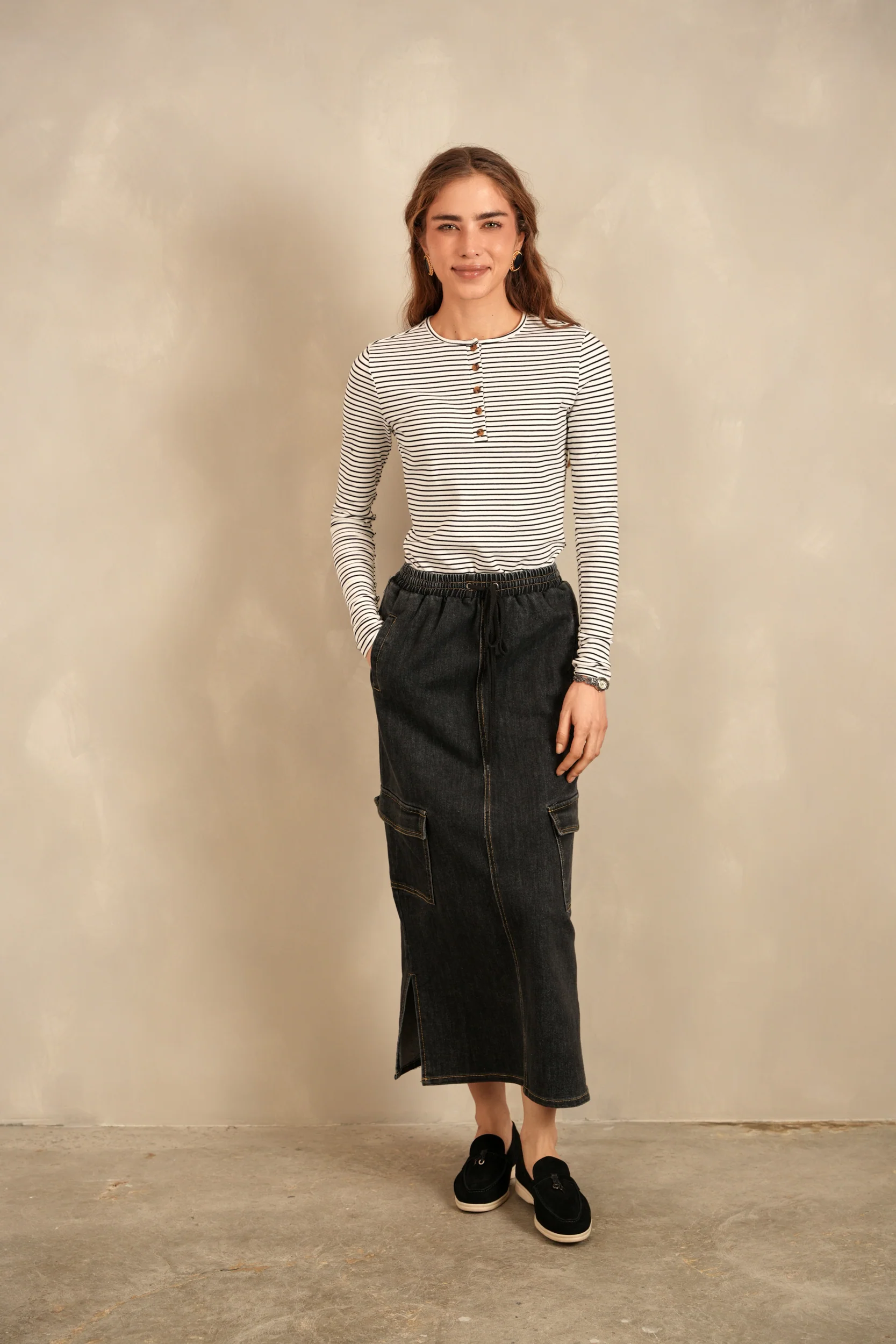 Cargo Denim Skirt - Image 7