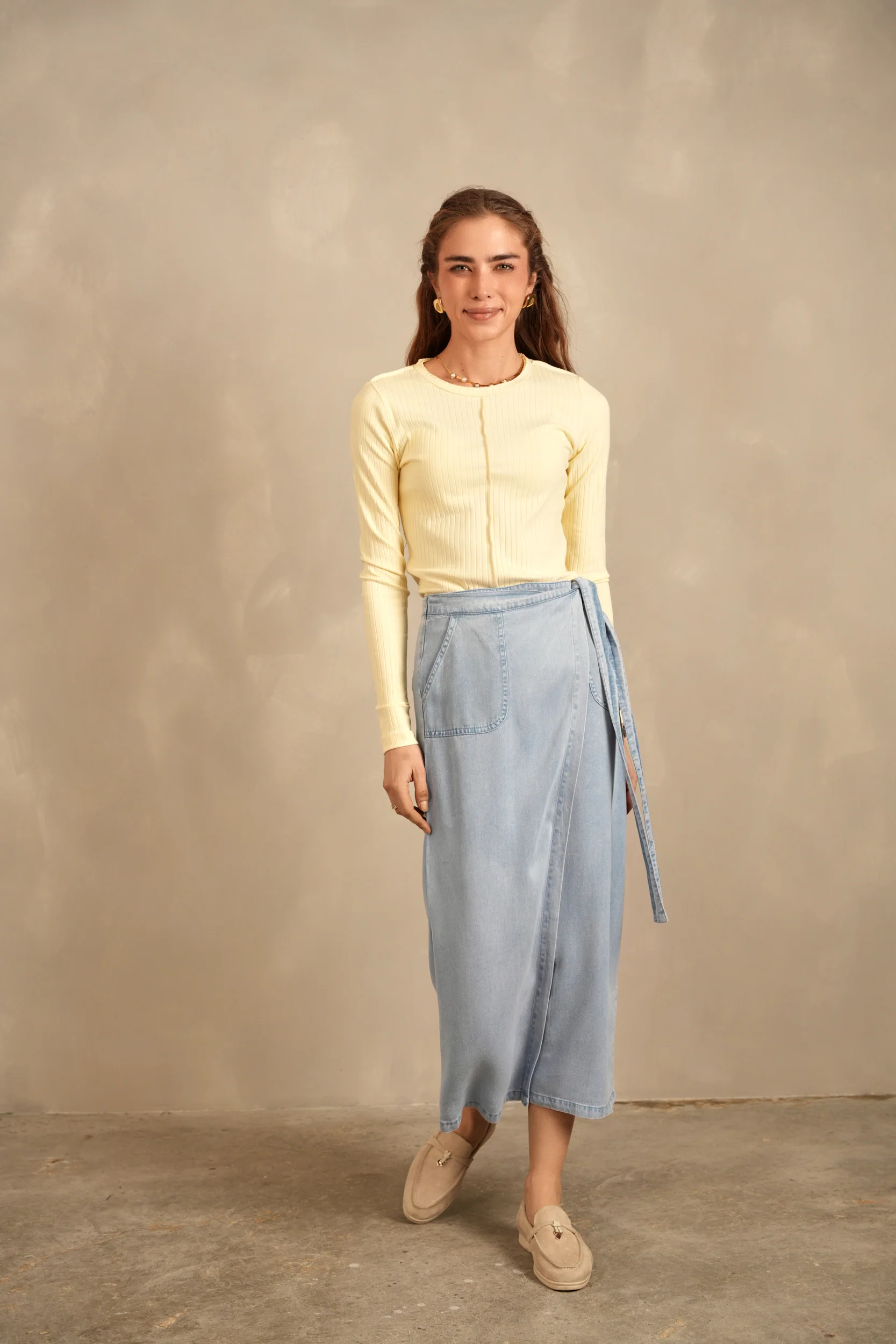 Wrap Tie Skirt