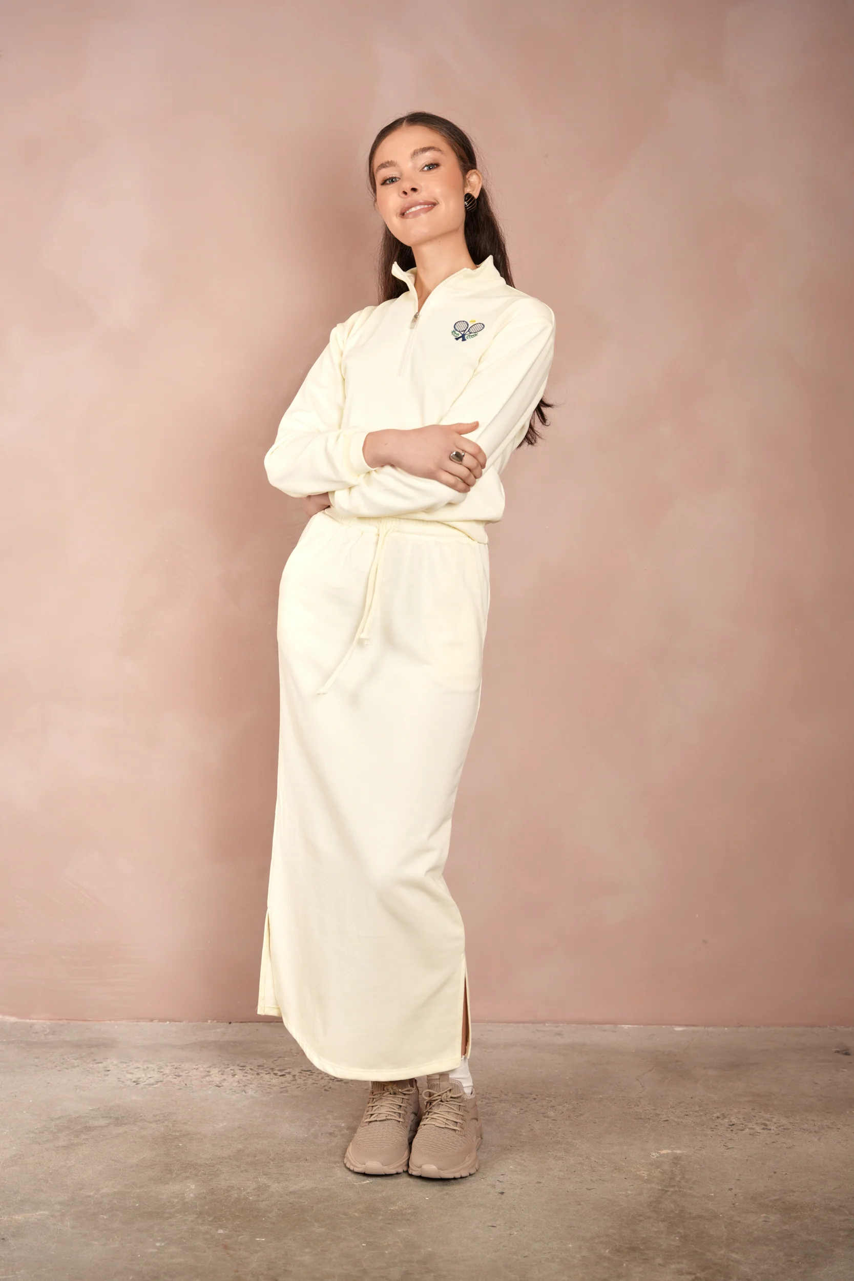 Straight Skirt With Tie Waist - Image 18