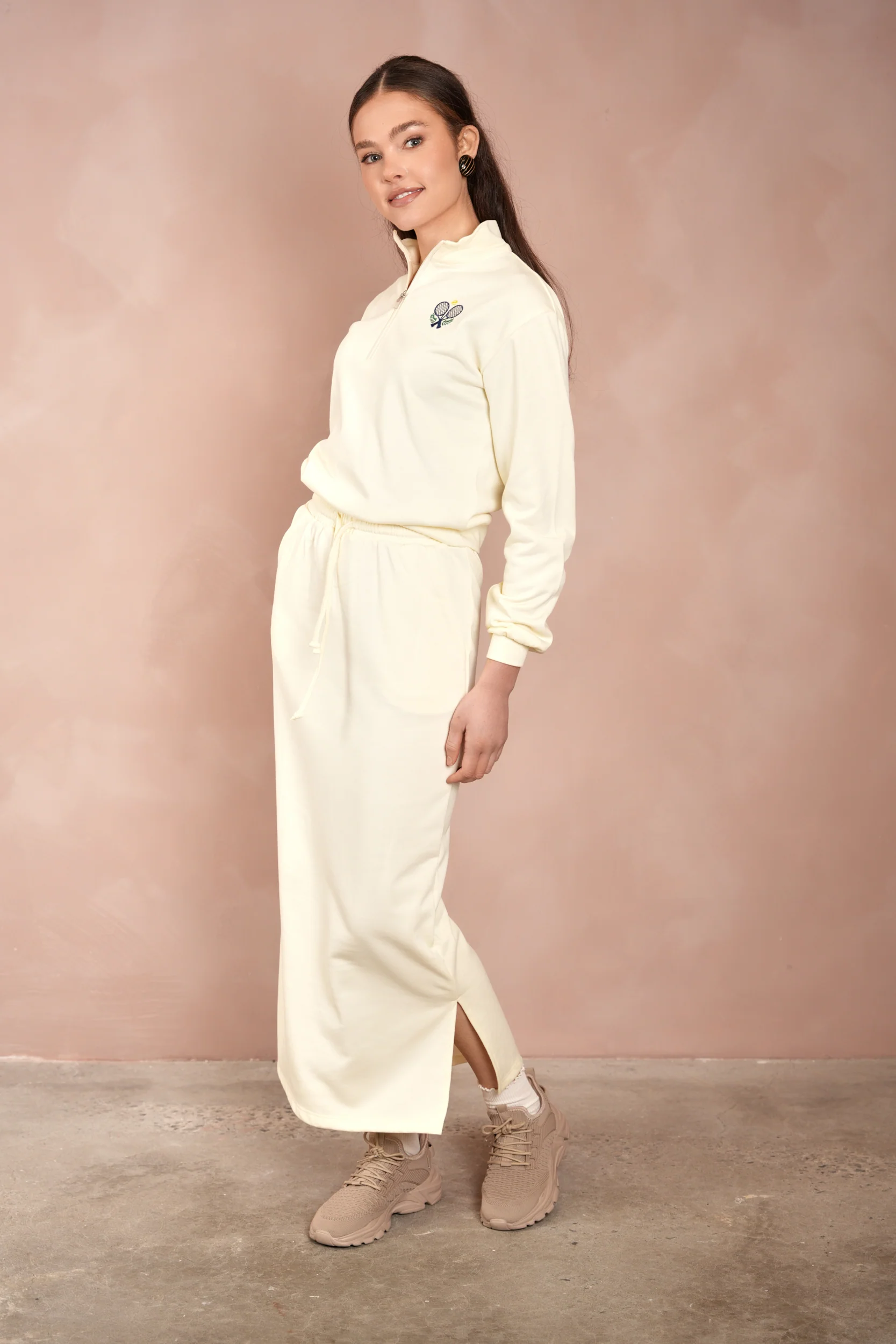 Straight Skirt With Tie Waist - Image 7
