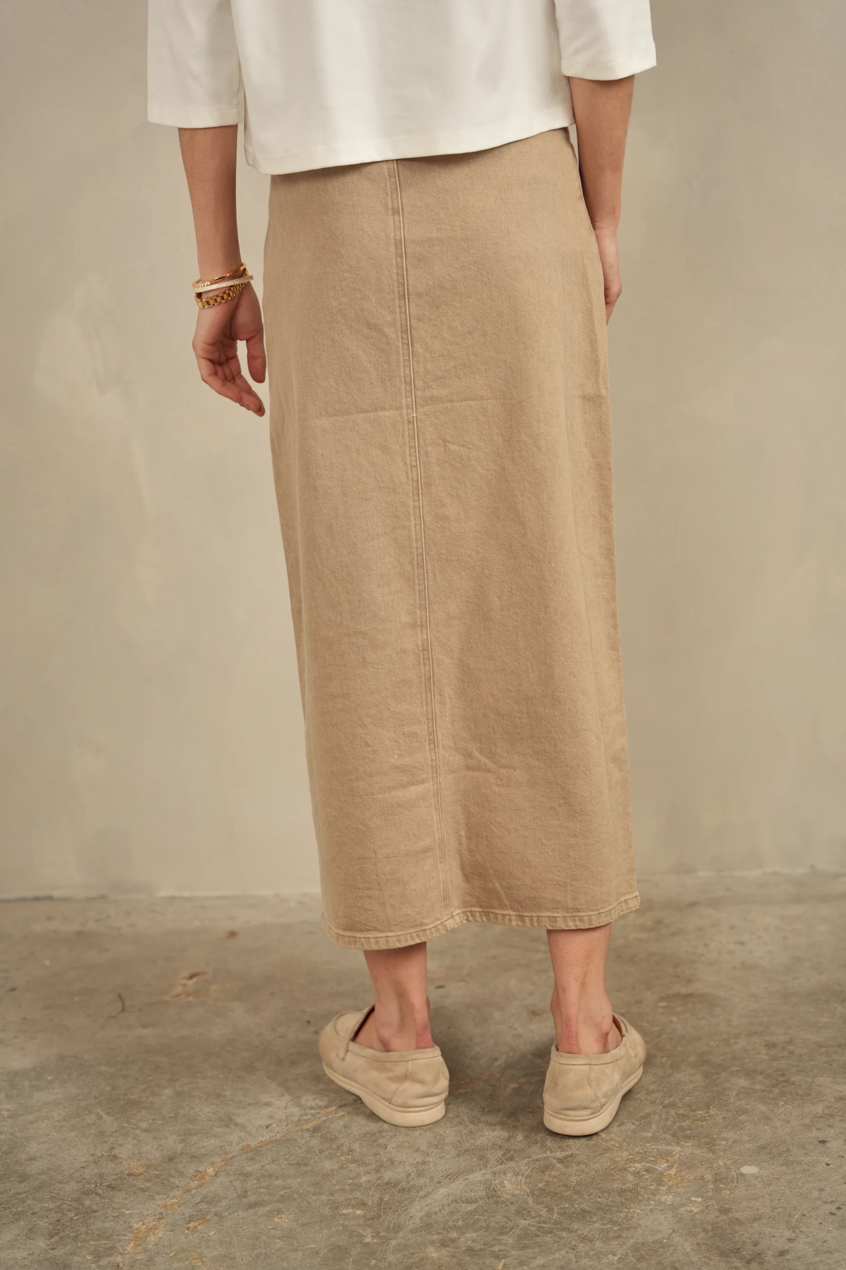 Denim Basic Skirt - Image 14