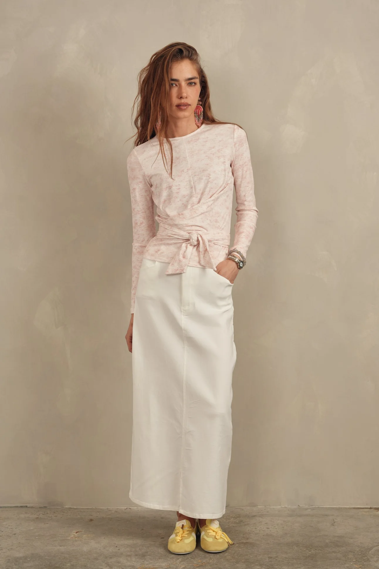 Denim Basic Skirt - Image 19