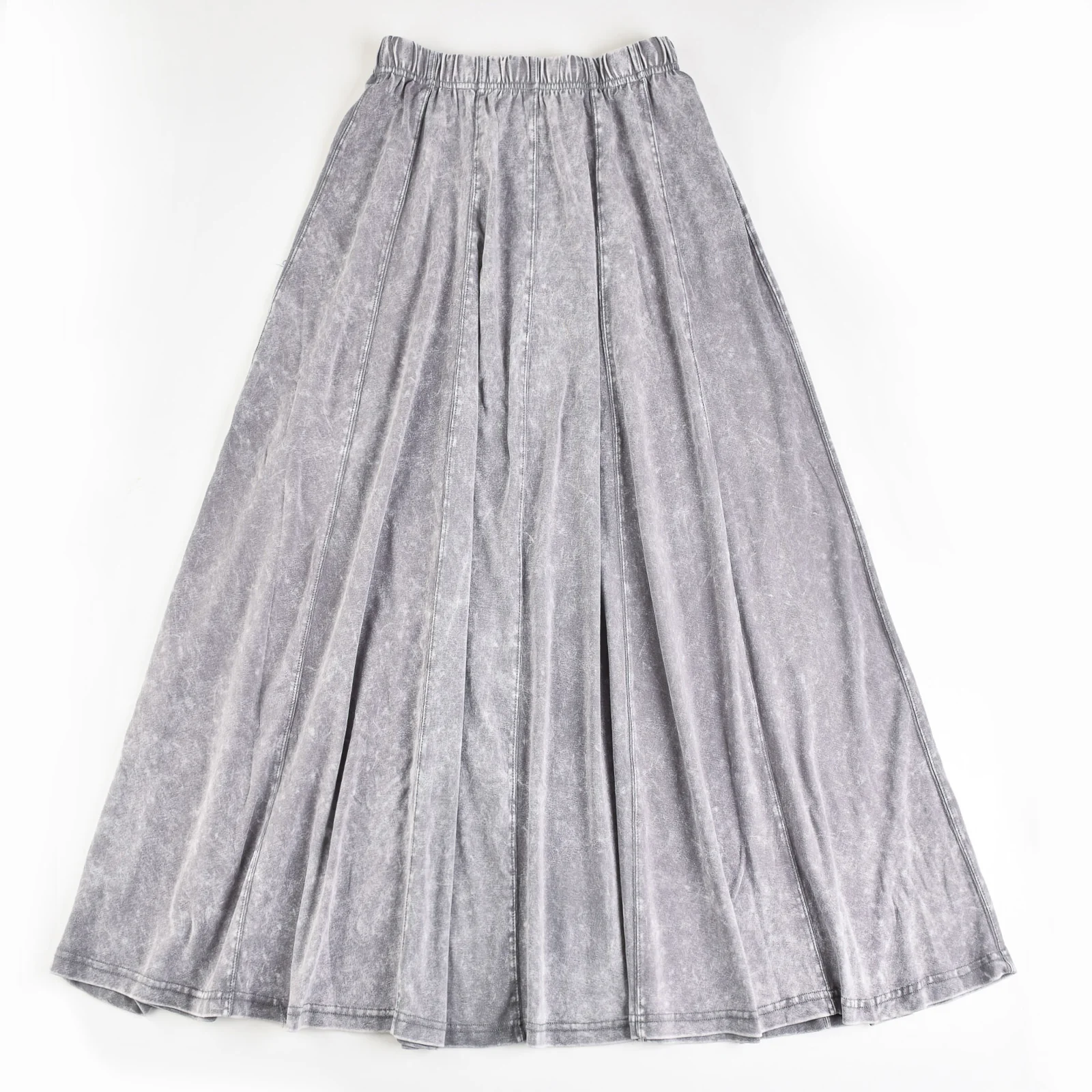 Wash Maxi Panel Skirt - Image 4