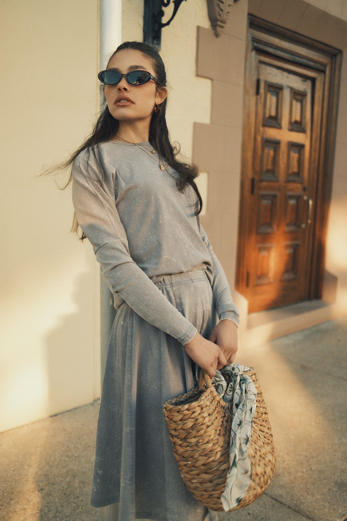 Wash Panel Skirt - Image 2
