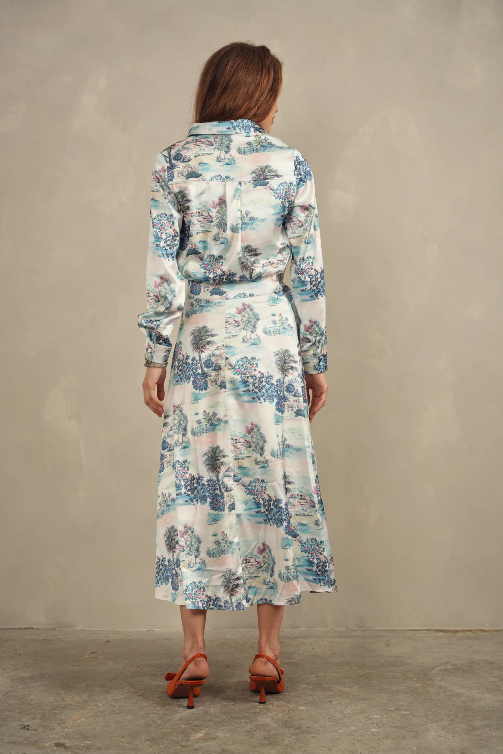 Mock Wrap Skirt - Image 9