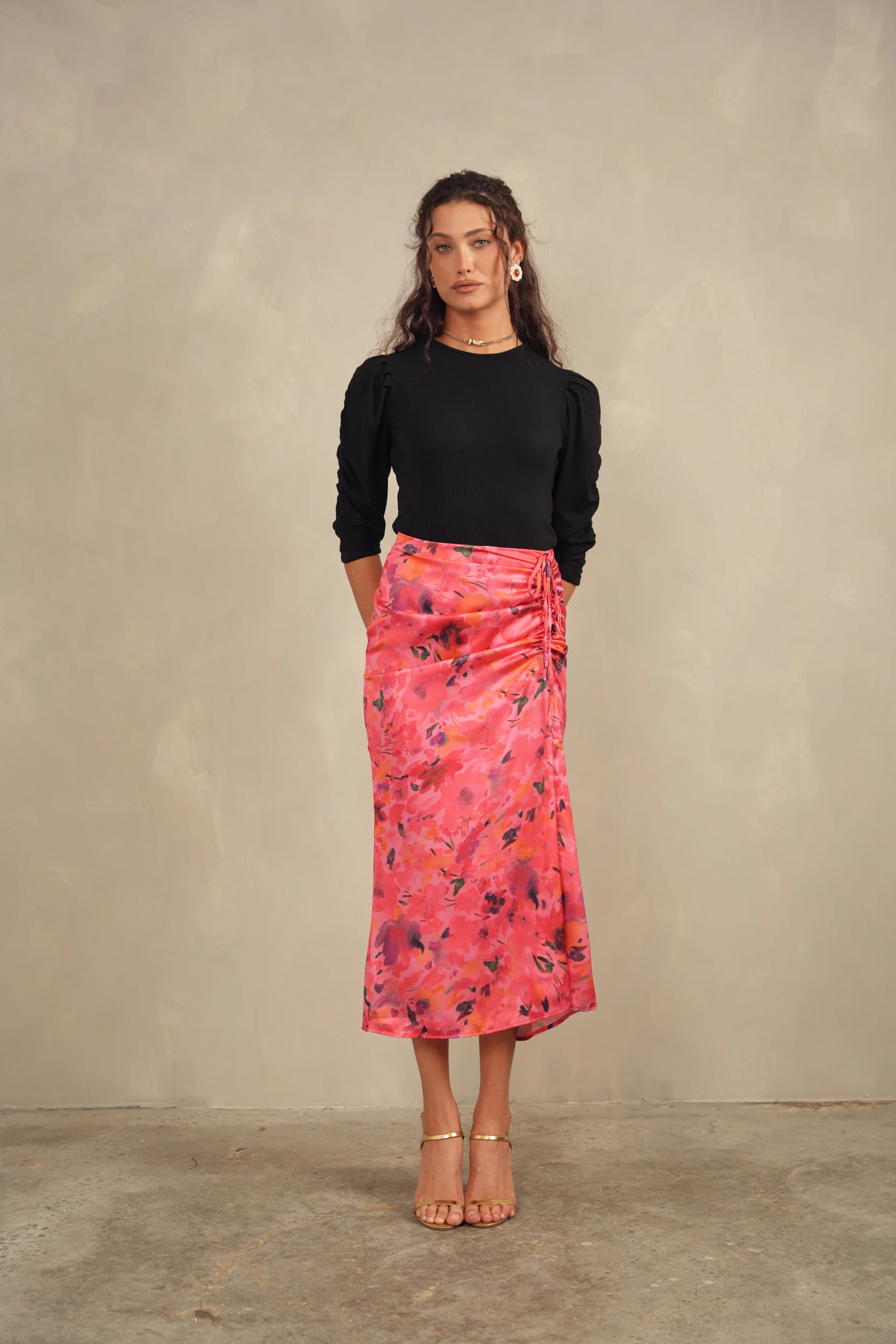 Side Ruched Skirt - Image 11