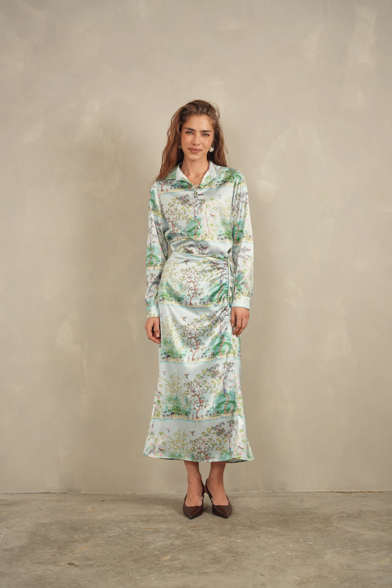 Side Ruched Skirt - Image 13