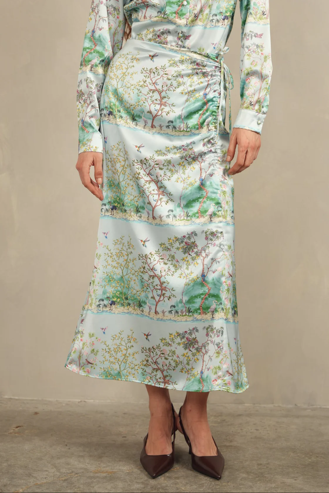 Side Ruched Skirt - Image 6