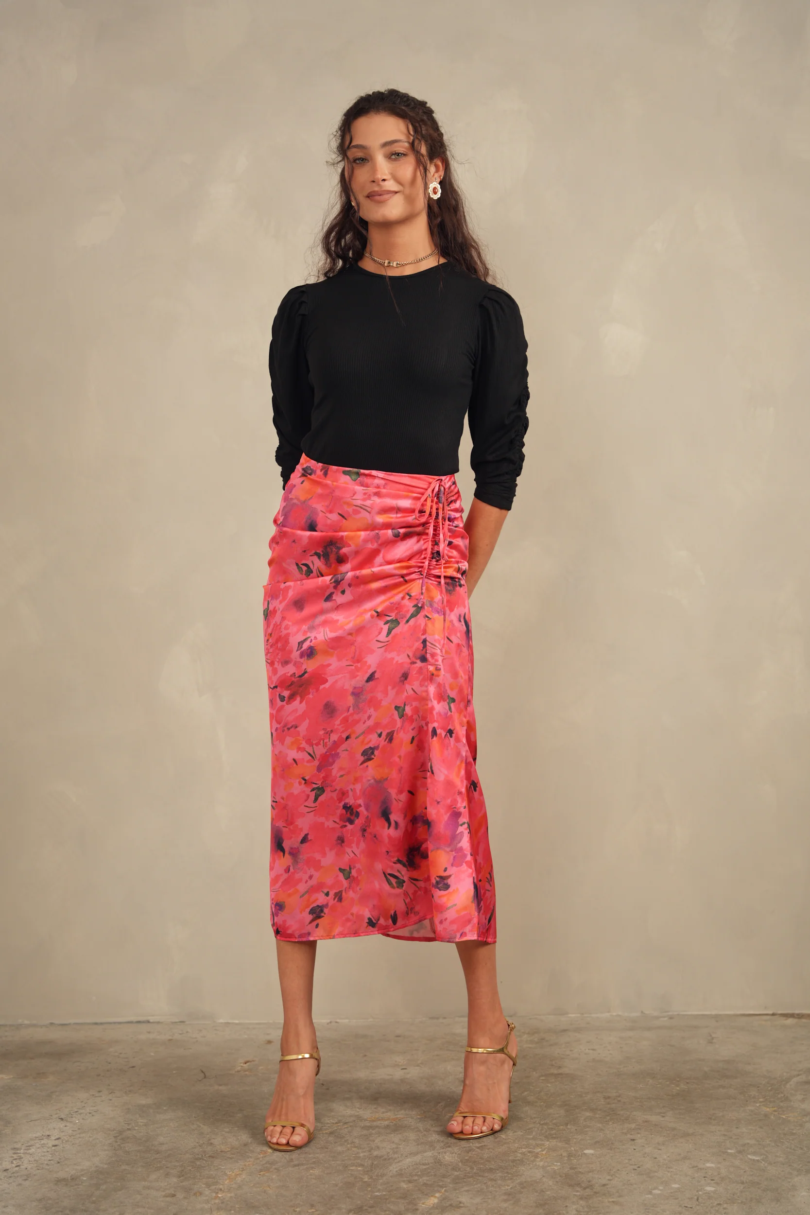 Side Ruched Skirt - Image 8