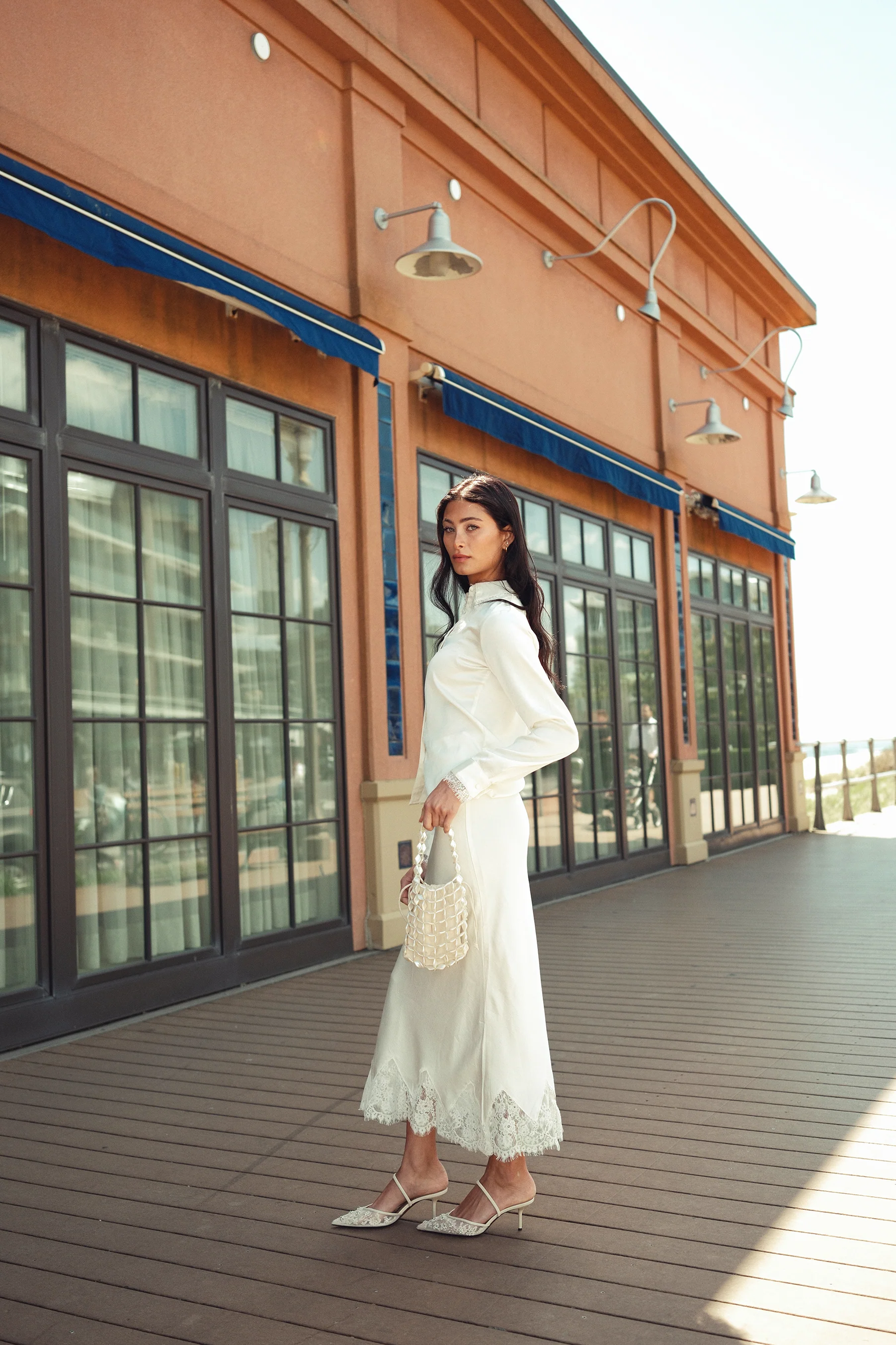 Slip Skirt With Lace - Image 14