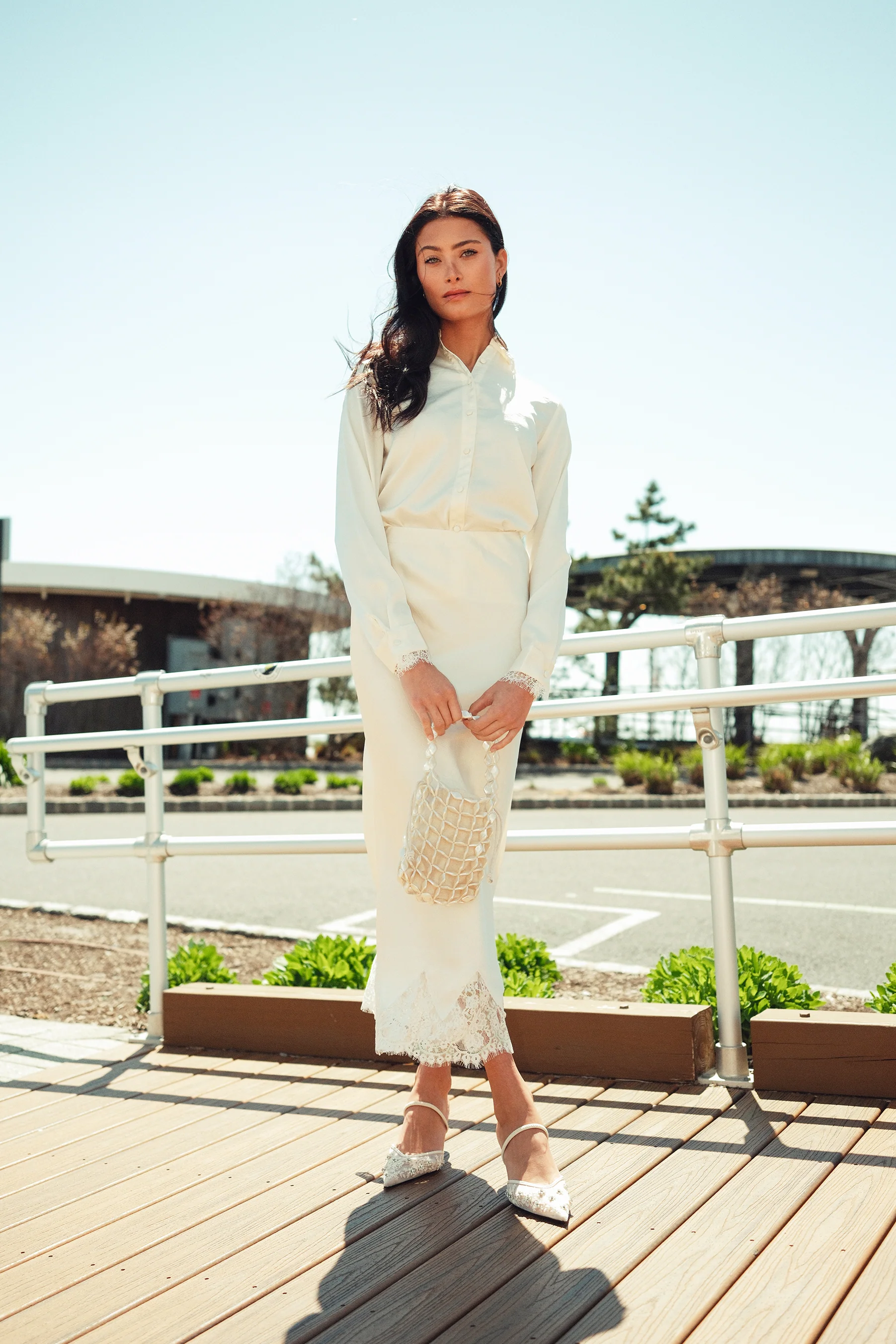 Slip Skirt With Lace - Image 5