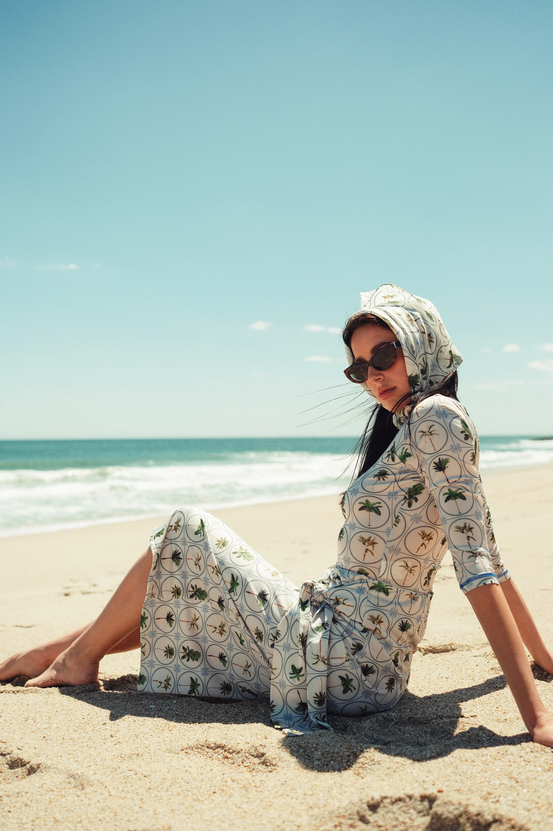Swim Midi Wrap Skirt - Image 21