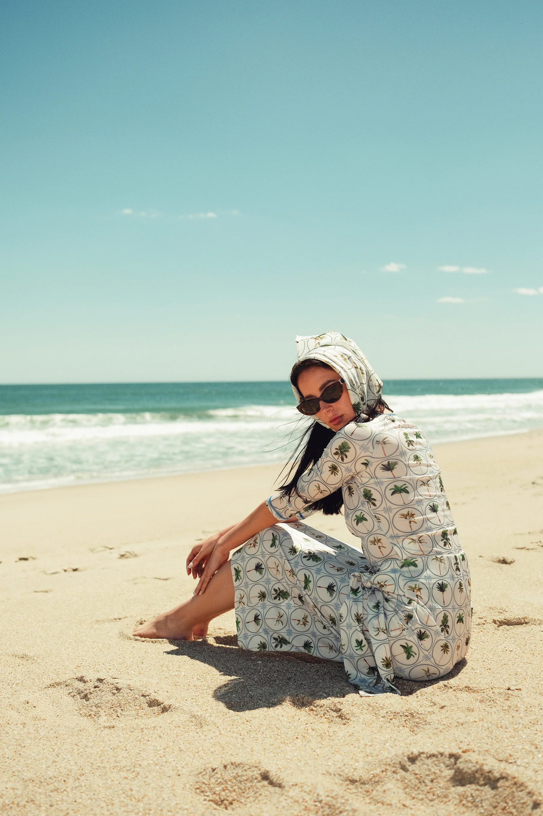 Swim Midi Wrap Skirt - Image 30
