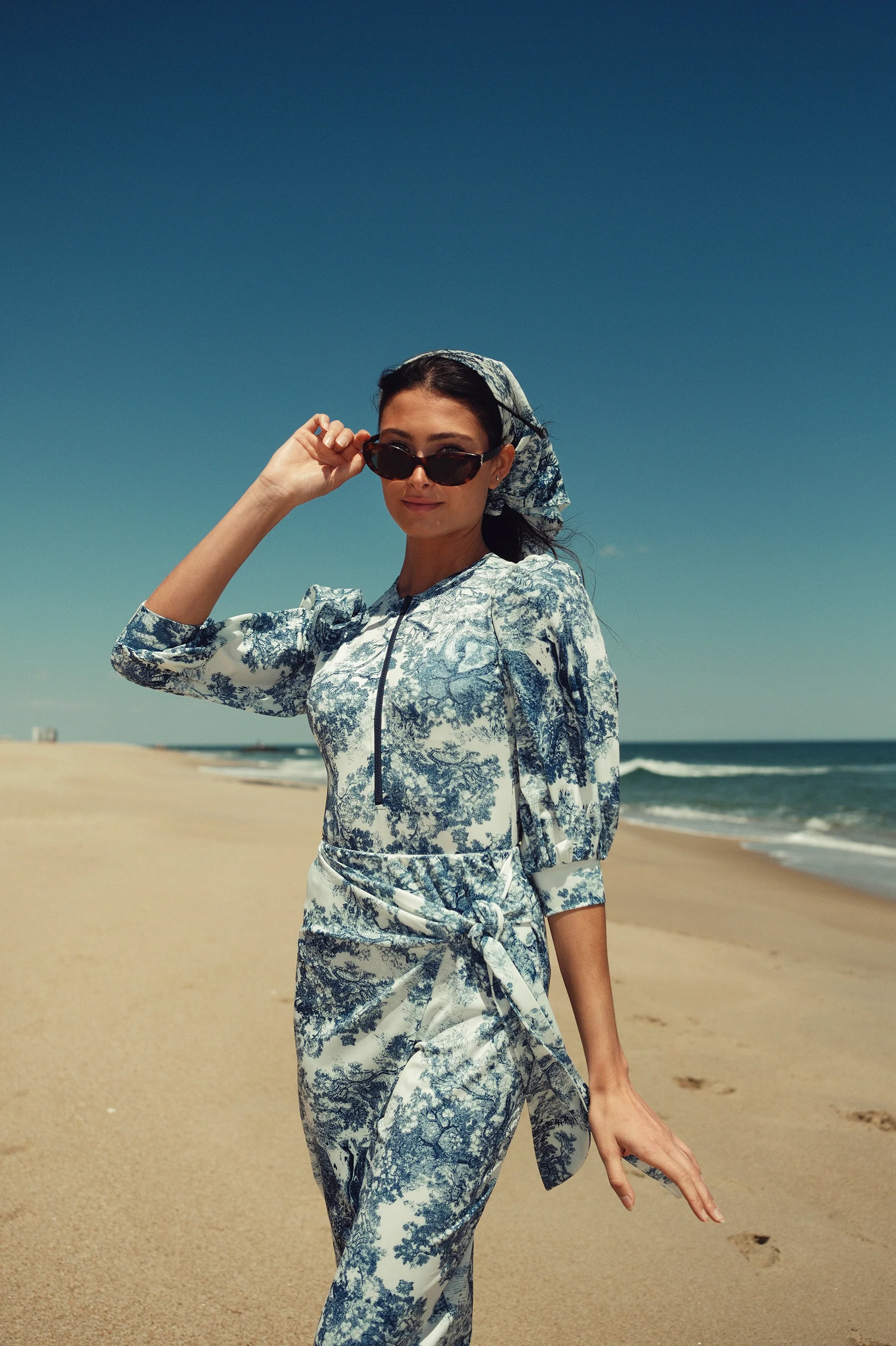 Swim Midi Wrap Skirt - Image 36